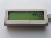 Externí display LCD pro GLORY